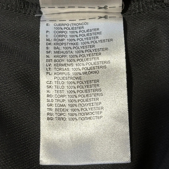 Adidas | Black Polo Golf Shirt  with Front Pocket - Picture 3 of 8